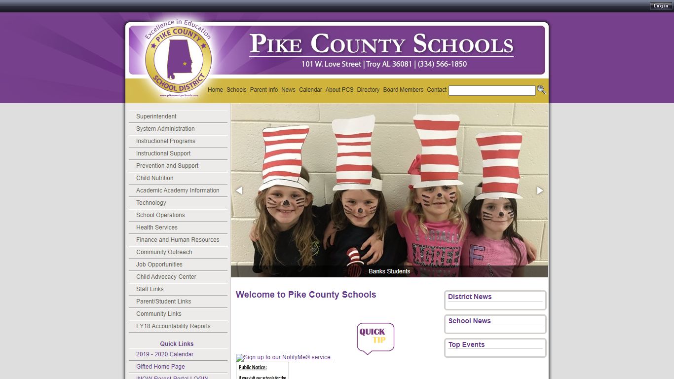 Welcome to the Pike County Board of Education Website